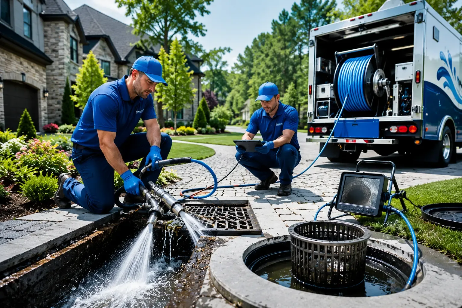 Local outdoor drain cleaning professionals in Mendham, NJ